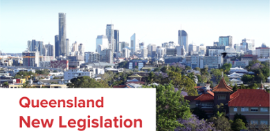 Queensland Legislation Changes. Are you prepared?